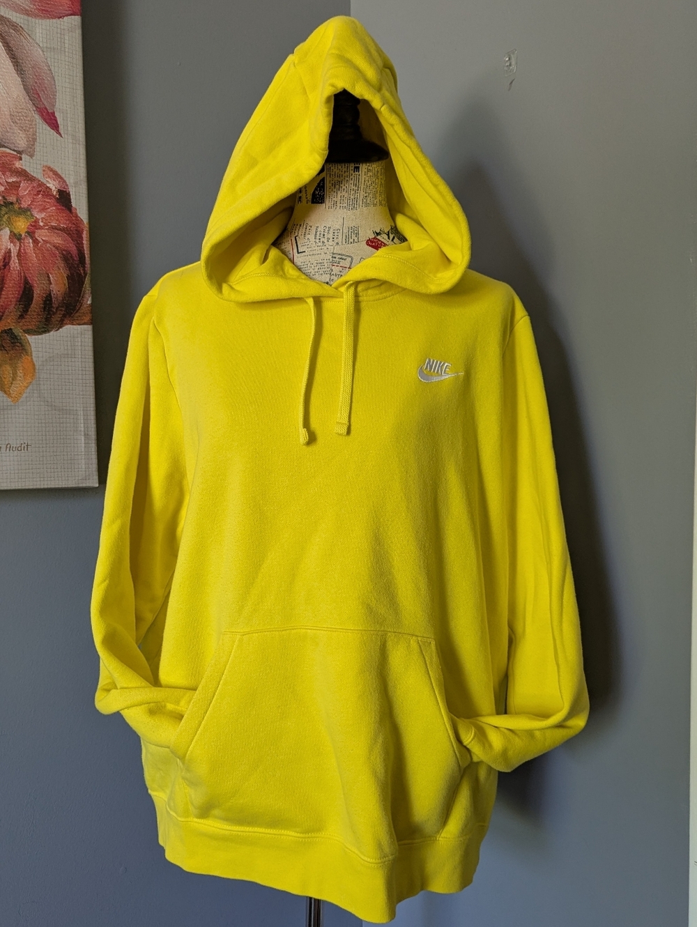Nike Bright Yellow Hoodie